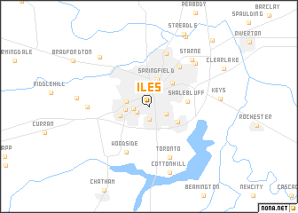 map of Iles