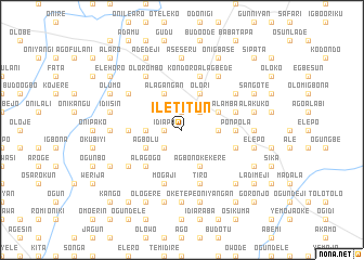 map of Iletitun