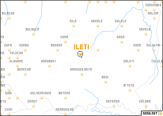 map of Īlētī