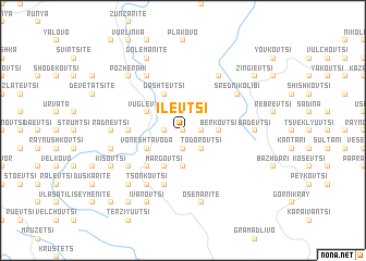 map of Ilevtsi