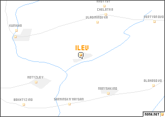 map of Ilëv