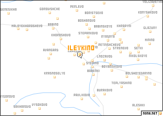 map of Ileykino