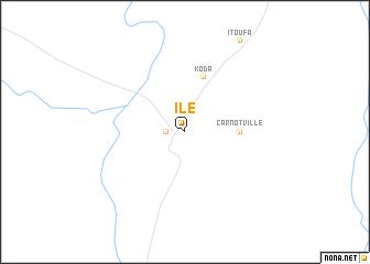 map of Ilé