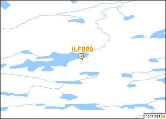 map of Ilford