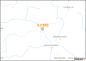 map of Ilford