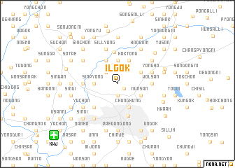 map of Ilgok