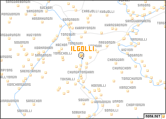 map of Ilgŏl-li