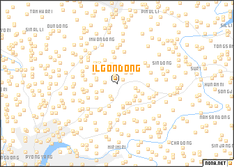 map of Ilgŏn-dong