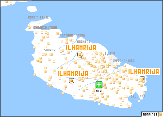 map of Il-Ħamrija