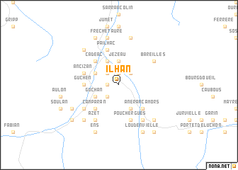 map of Ilhan