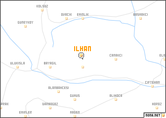 map of İlhan