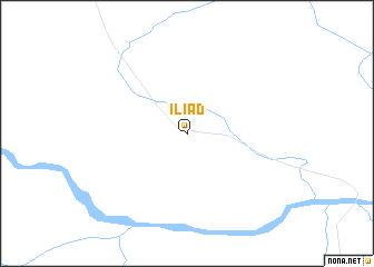 map of Iliad