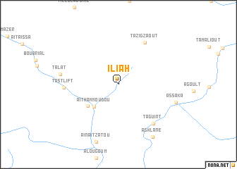 map of Iliah