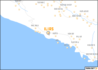 map of Ilias