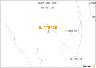 map of Iliatenco