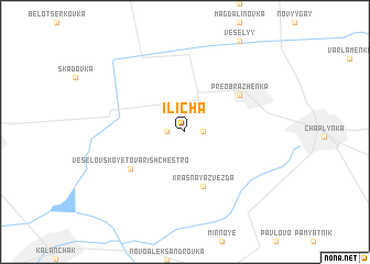 map of Ilʼicha