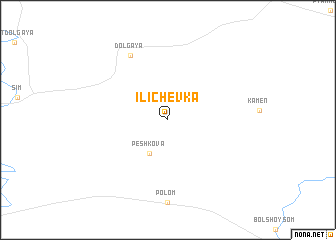 map of Il\