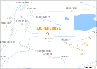 map of Il\