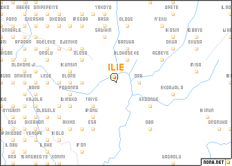 map of Ilie