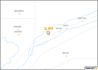 map of Iliff