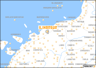 map of Ilihan Sur