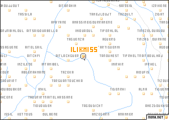 map of Ilikmiss