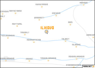 map of Ilikovo