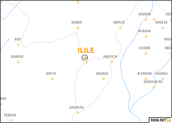 map of Ilile