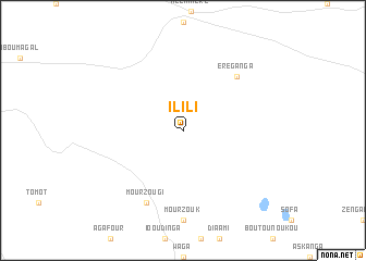 map of Ilili