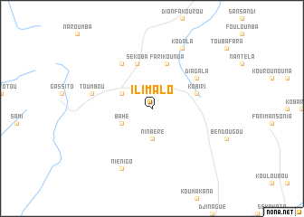 map of Ilimalo