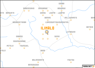 map of Ilimalo