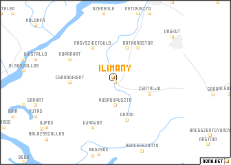 map of Ilimány