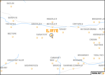 map of İlimye