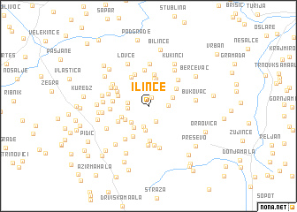map of Ilince