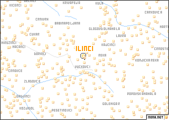 map of Ilinci