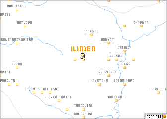 map of Ilinden