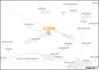 map of Il\