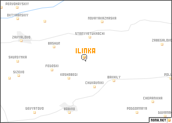 map of Il\