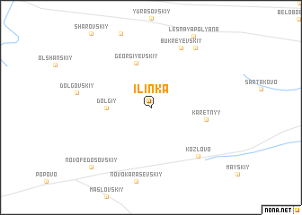 map of Il\