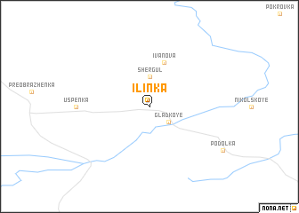 map of Il\