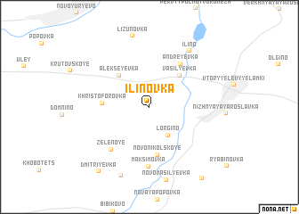 map of Il\