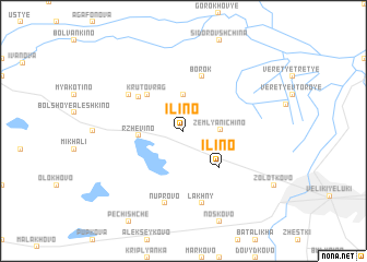 map of Il\