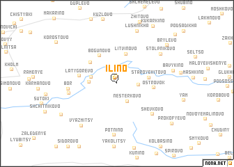 map of Il\