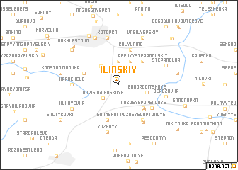 map of Il\