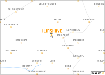 map of Il\