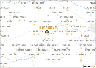 map of Il\