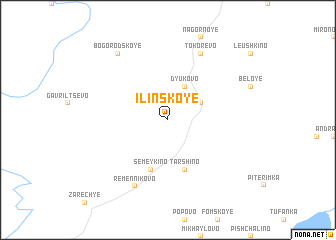 map of Il\