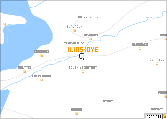 map of Il\