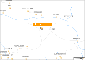 map of Iliochórion