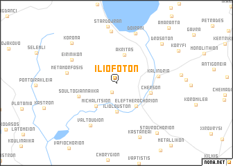 map of Iliófoton